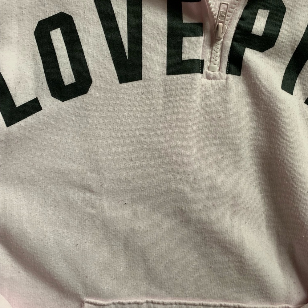 ❌TRADED❌🖤VS PINK Half Zip Hoodie🖤 - Picture 4 of 4